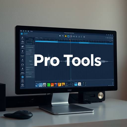 Pro Tools software running on a computer monitor